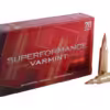 Hornady Superformance Varmint 22-250 Remington Ammo 50 Grain Hornady V-Max Polymer Tip 500rounds
