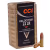 CCI Velocitor 22LR Ammo 40 Grain Plated Hollow Point