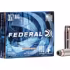 Federal Power-Shok 357 Magnum Ammo 180 Grain Semi-Jacketed Hollow Point Box of 500 rounds
